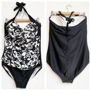 Beach Belle Halter Top Bathing Suit